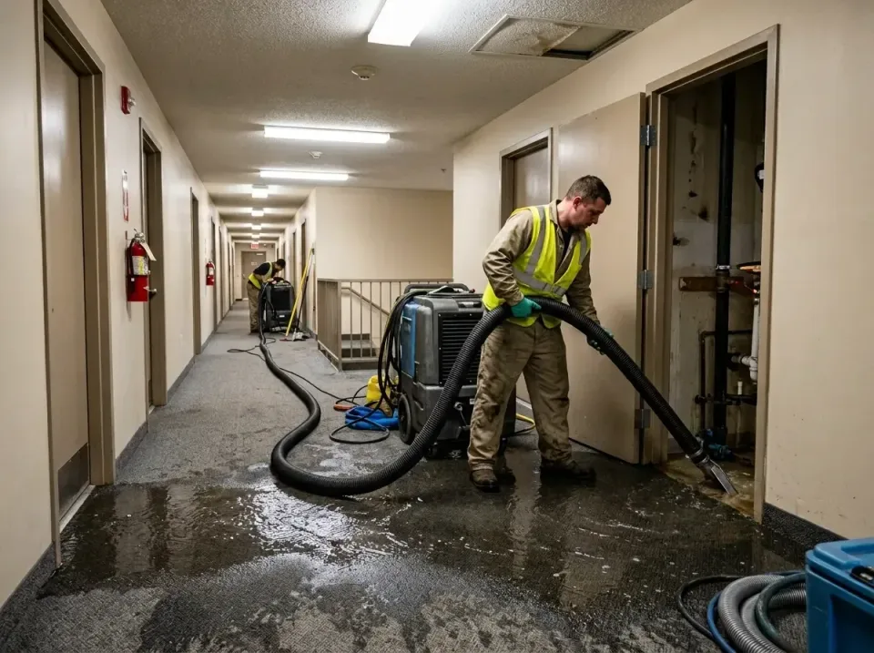 multi-unit-apartment-hallway-f-005 — frequently asked questions, Emergency Burst Pipe Water Extraction & Removal in Strathmo…